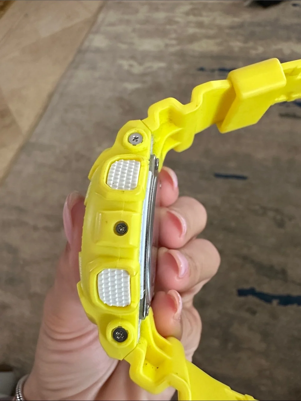 G-Shock Yellow Casio